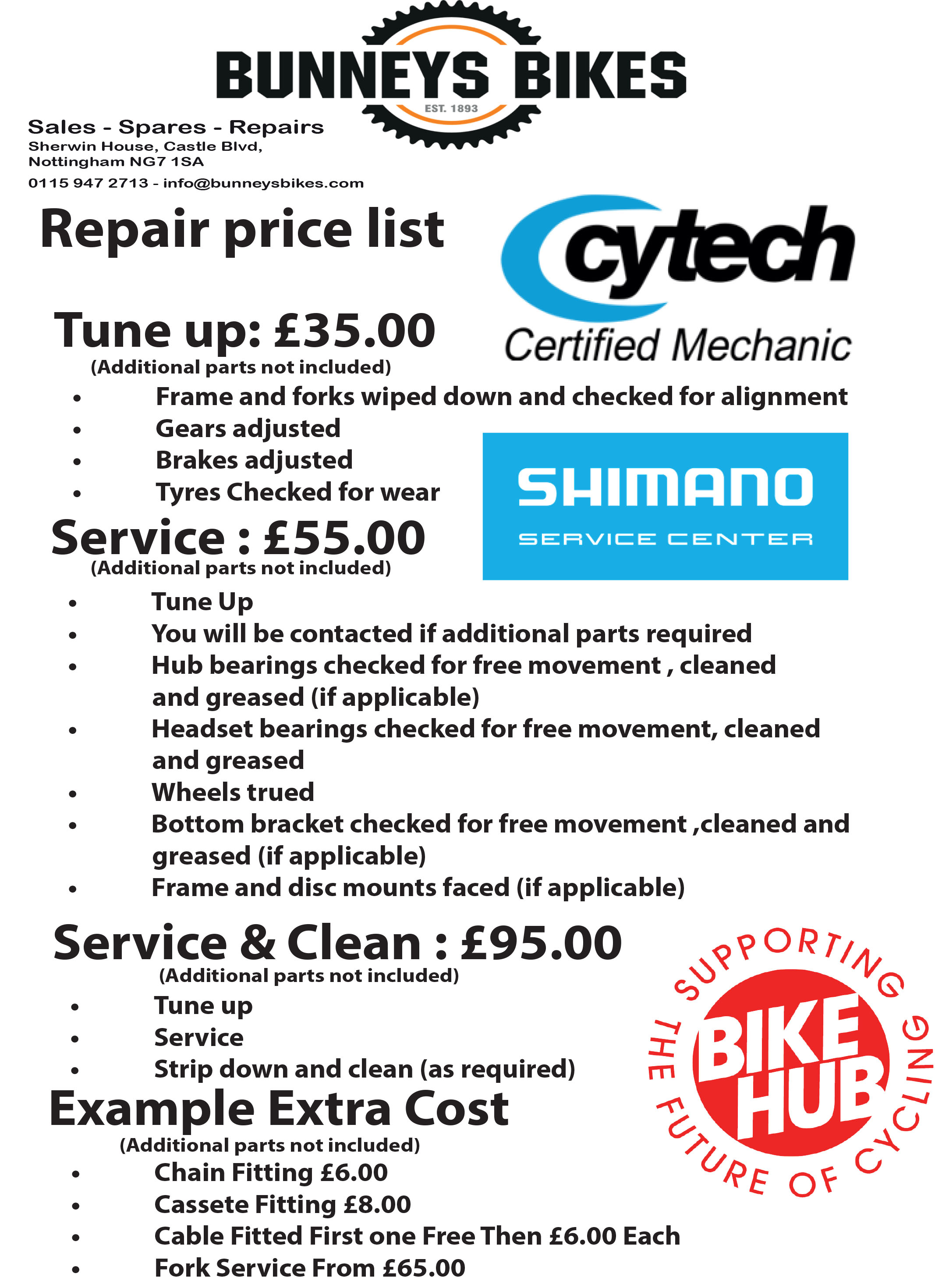 repair-price-list